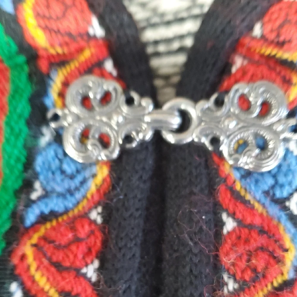 Dale of Norway Black With Multi Colored Sweater with Nordic Elegance - Picture 15 of 15